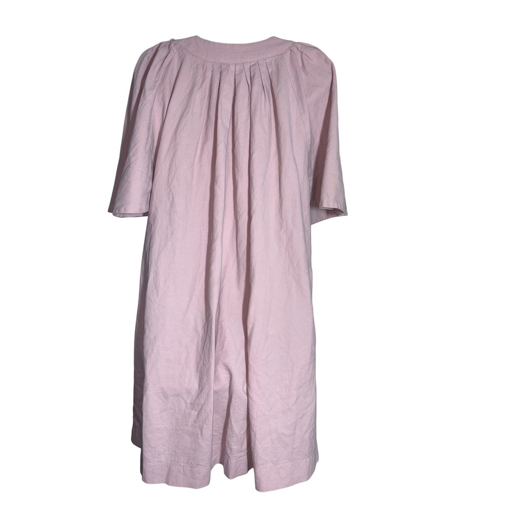 Tuckernuck Pomander Place Finley Flutter Sleeve Dress SzM Pink Orchid - Picture 3 of 7